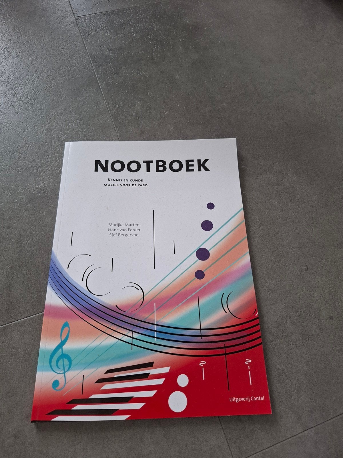 Nootboek: Kennis en Kunde Muziek voor de Pabo, Boeken, Muziek, Ophalen of Verzenden, Zo goed als nieuw, Algemeen, Marijke Martens, Hanne van Dam, Saf Bergervoet