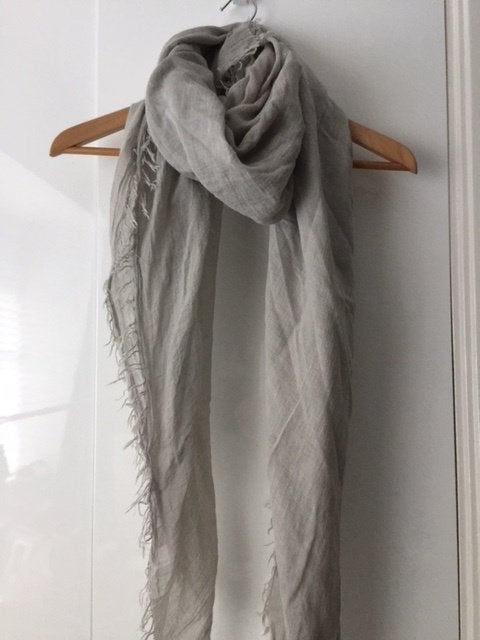jil sander cotton modal zijde xl sjaal, Verzenden, Nieuw, Maat 46/48 (XL) of groter, Sjaal