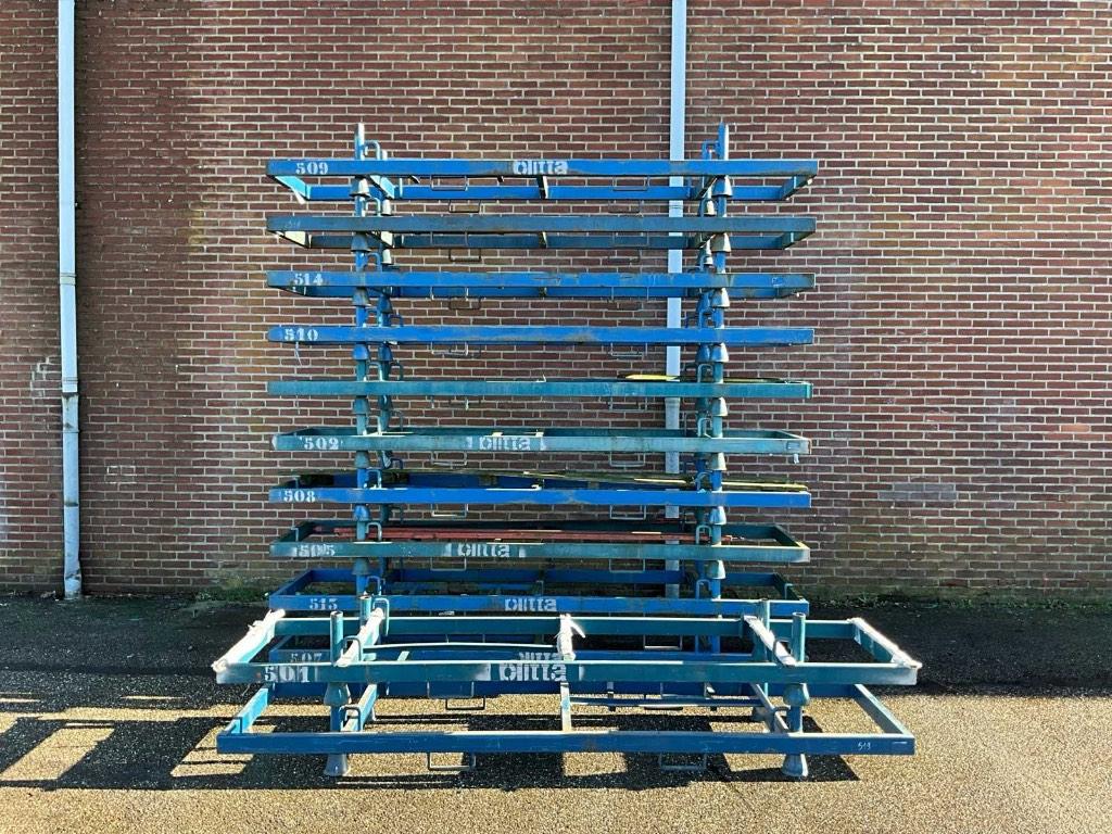 Transportbok 300x75cm v.v. heftrucksledes, Ophalen