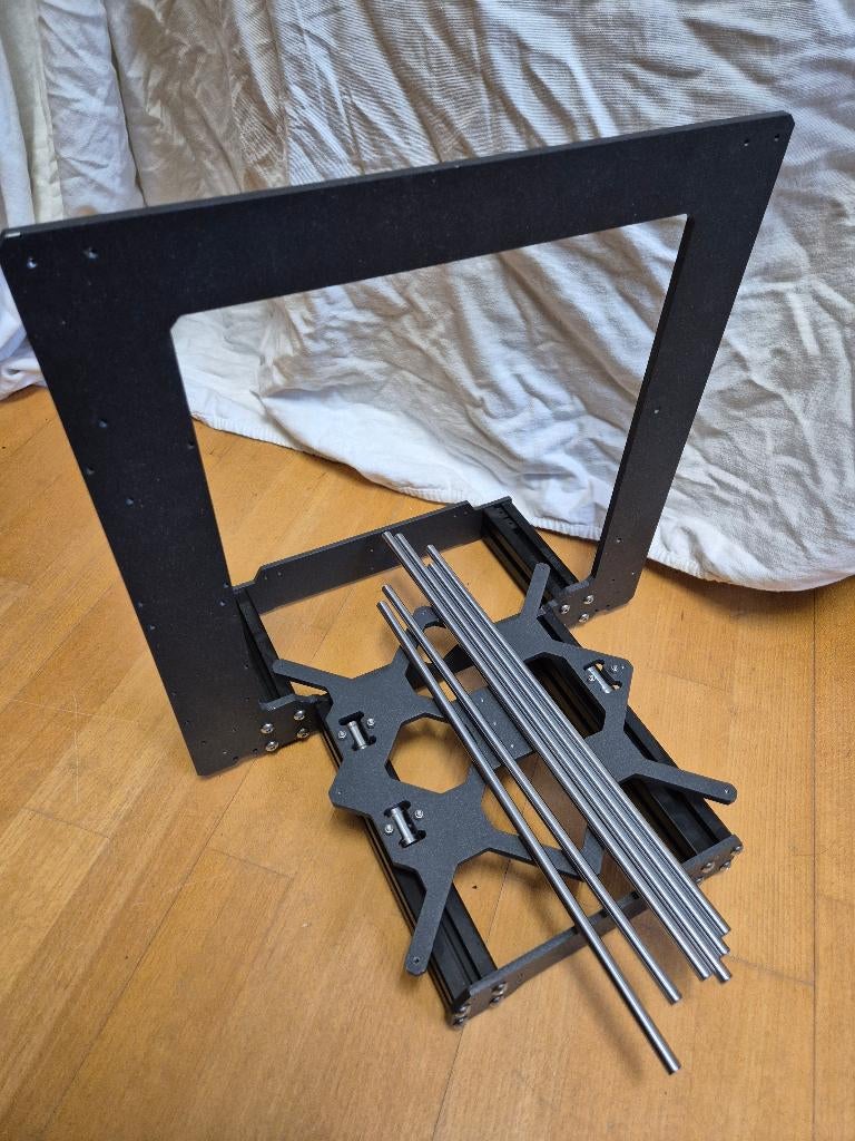 Frame voor Prusa i3 MK3 met geleiders, Computers en Software, 3D Printers, Ophalen of Verzenden, Zo goed als nieuw, Filament