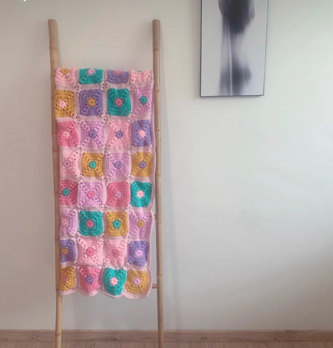 Prachtig gehaakte deken 120 bij 75cm, Ophalen of Verzenden, Nieuw