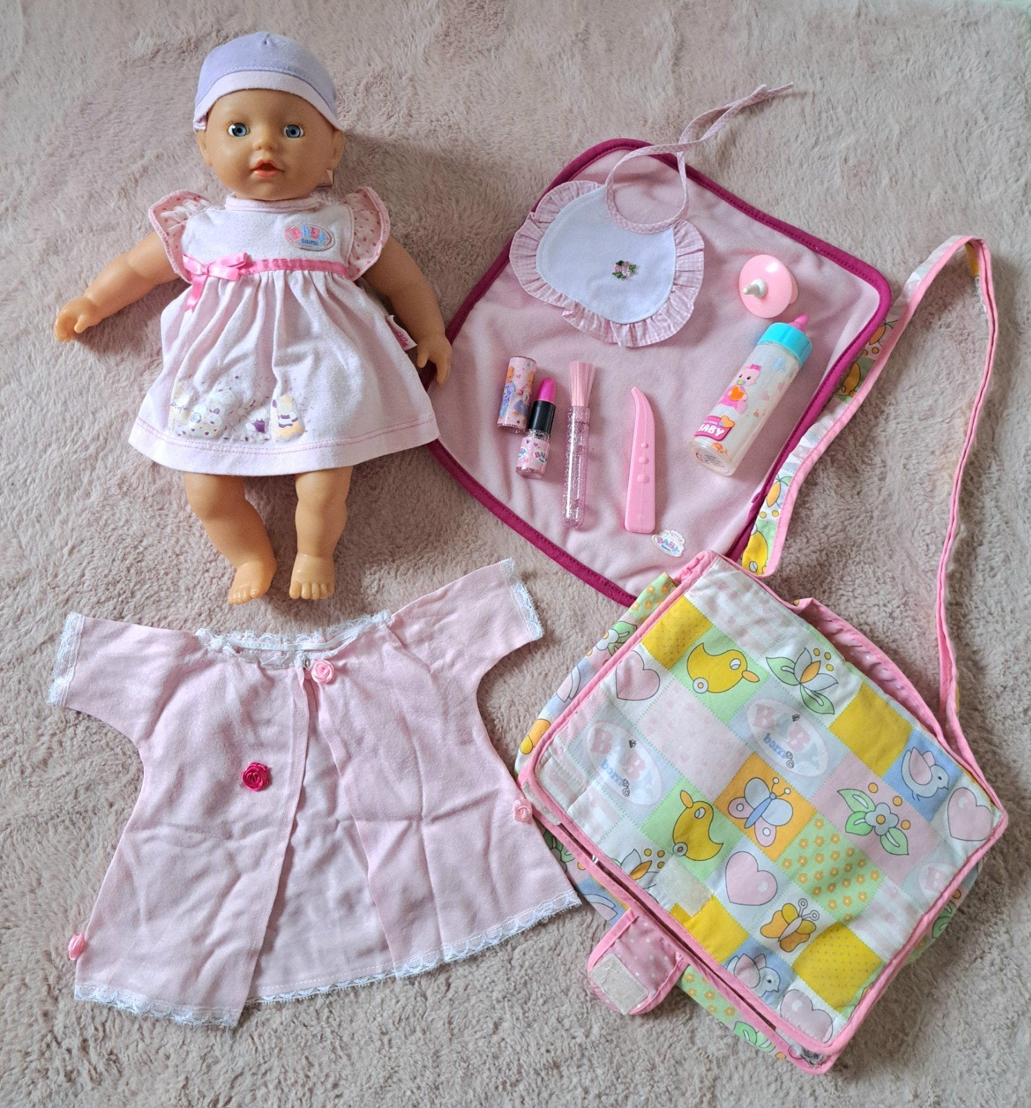 Zapf my little baby born pop 30 cm speelset, Ophalen of Verzenden, Gebruikt, Babypop