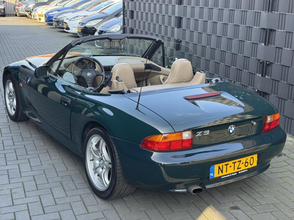 BMW Z3 Roadster 1.8 GROEN| LEER| LM VELGEN| 2 JAAR APK| TOP, Auto's, Oldtimers, Beige, Cabriolet, Bedrijf, Handgeschakeld