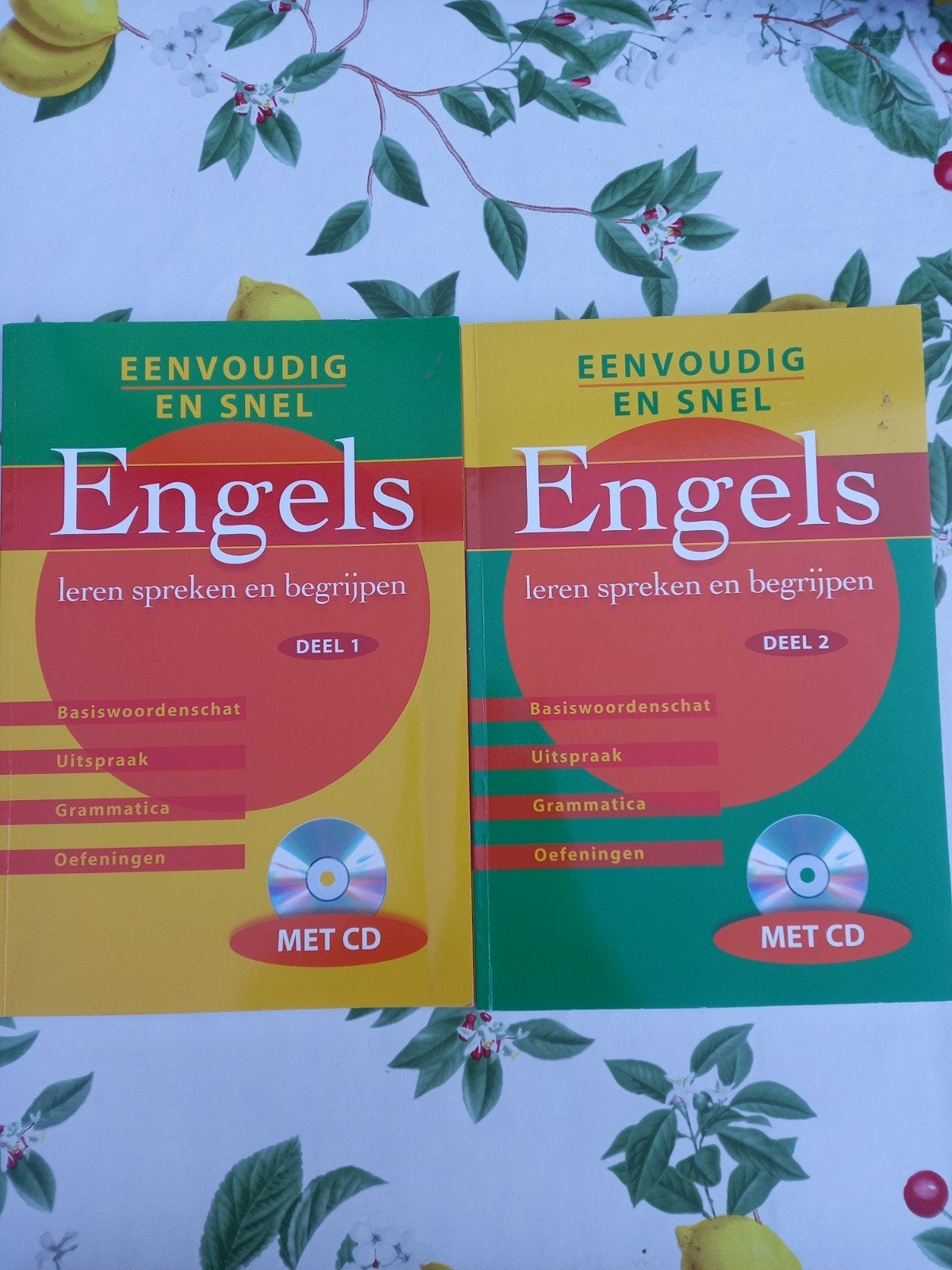 C Eenvoudig en Snel Engels Leren - Deel 1 & 2 met CD, Boeken, Ophalen of Verzenden, Zo goed als nieuw, Onbekend, Non-fictie