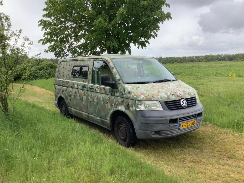 VW Transporter Camper 96KW 4motion - Nieuwe APK, Caravans en Kamperen, Campers, Volkswagen, Particulier, Reservewiel, Elekrische verwarming