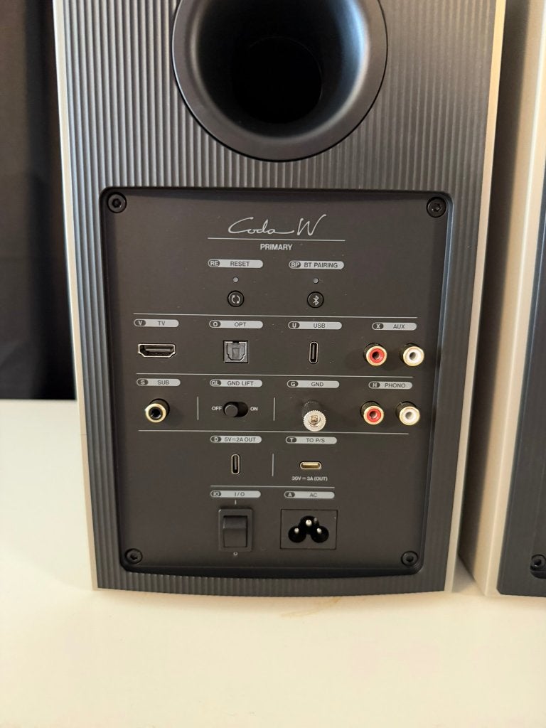 KEF Coda W Draadloze HiFi Speakers – Nickel Grey, 150 watt of meer, Ophalen of Verzenden, Zo goed als nieuw, Bluetooth