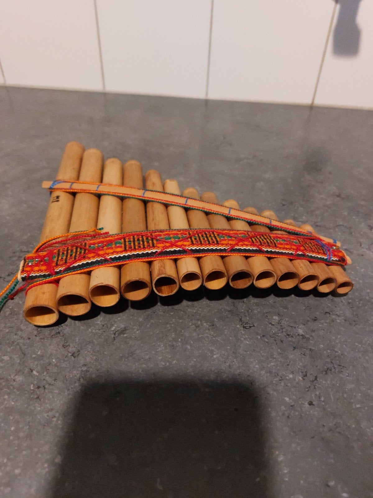 Mooie panfluit, handgemaakt, in goede staat, Ophalen of Verzenden