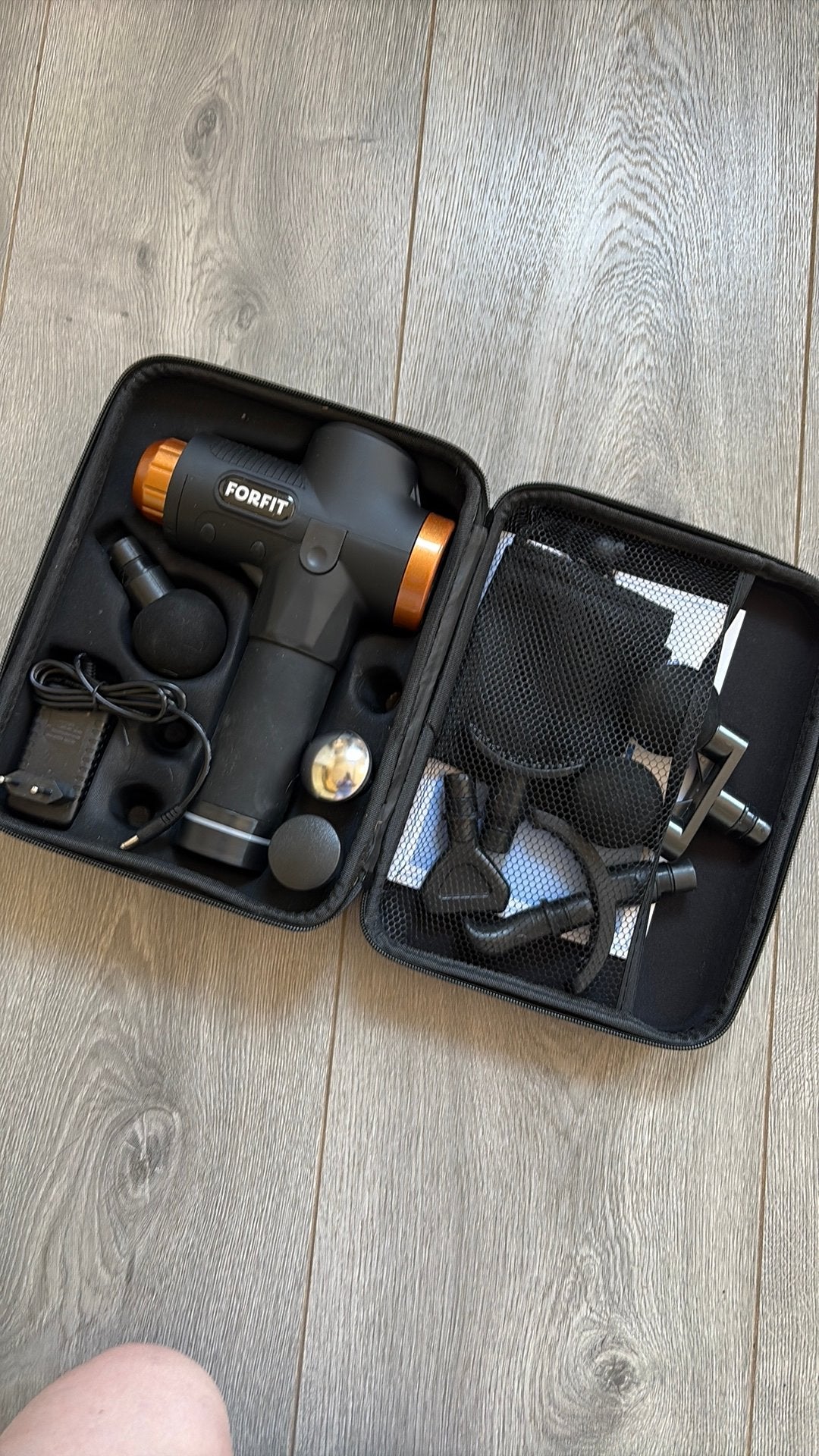 Forfit massage gun, Ophalen of Verzenden, Zo goed als nieuw