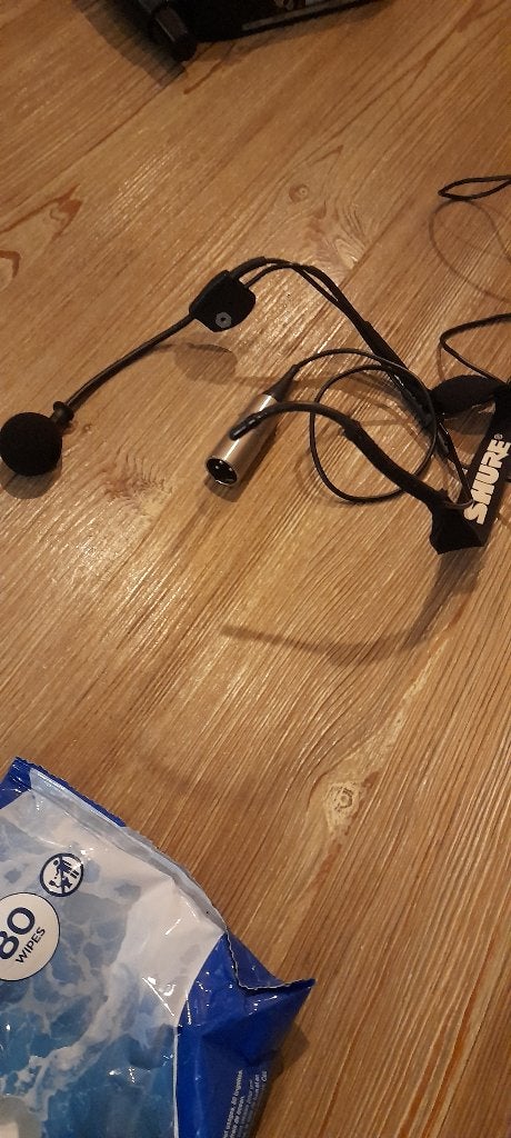 Shure headset microfoon WH 20, Ophalen, Gebruikt, Zangmicrofoon