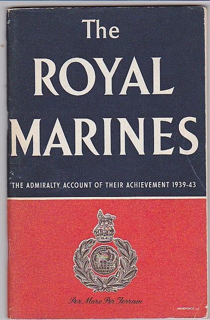 Royal marines brochure oorlog 1944 engels, Verzamelen, Ophalen of Verzenden, Marine, Nederland, Boek of Tijdschrift
