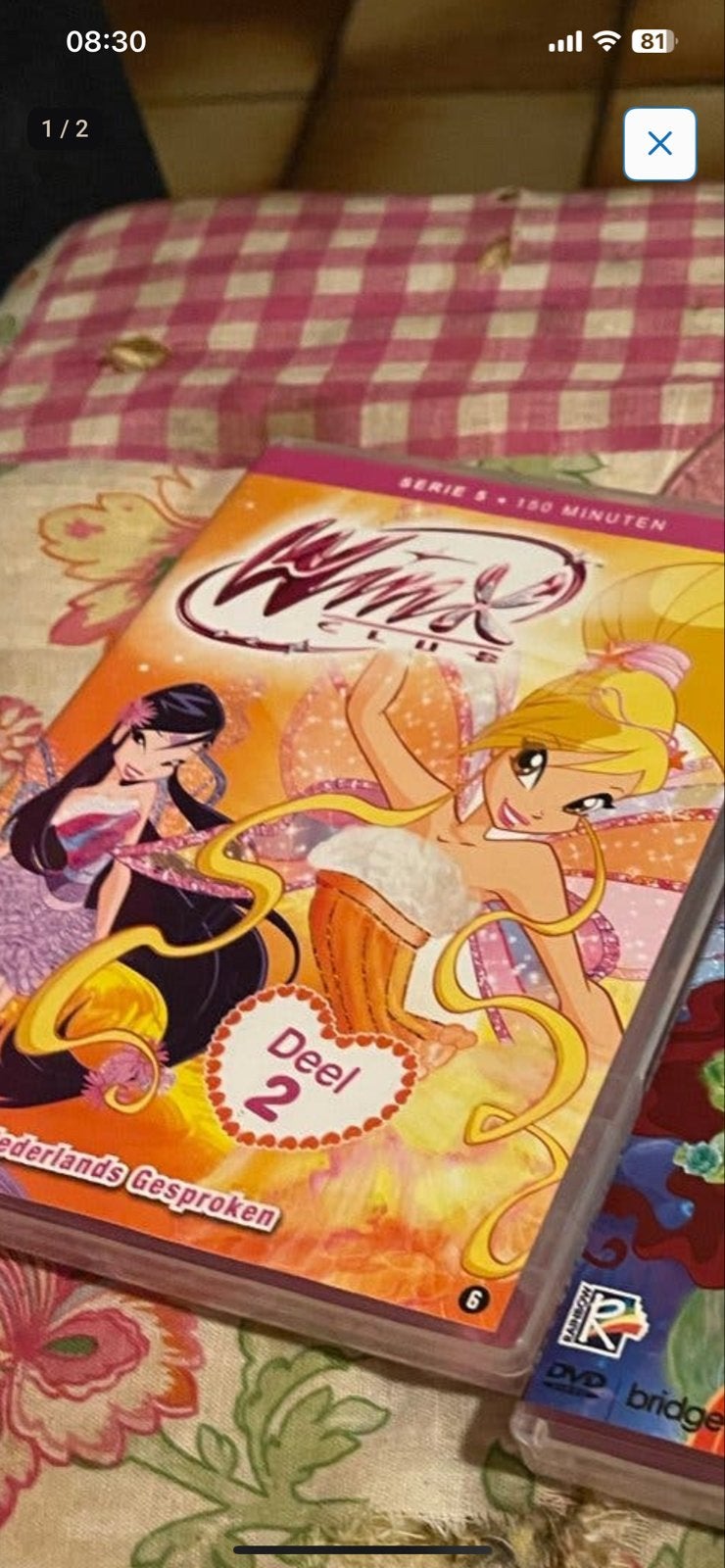 Winx Club - Serie 5 Deel 2 DVD (Nederlands Gesproken), Cd's en Dvd's, Gebruikt, Animatie, Alle leeftijden, Tv-serie