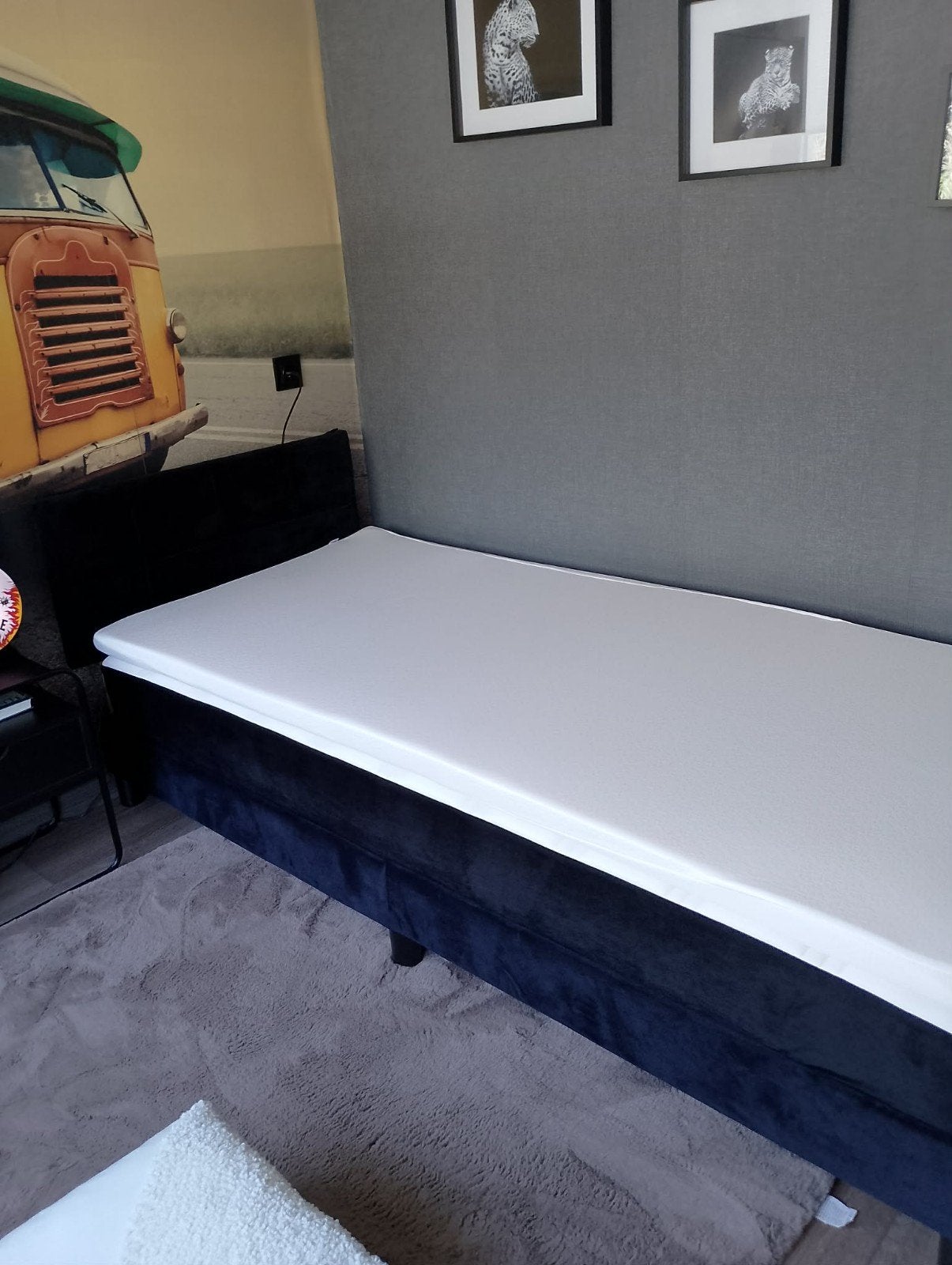 Eenpersoonsbed 90x200cm - Zo goed als nieuw, Ophalen, 90 cm, Eenpersoons, Zo goed als nieuw