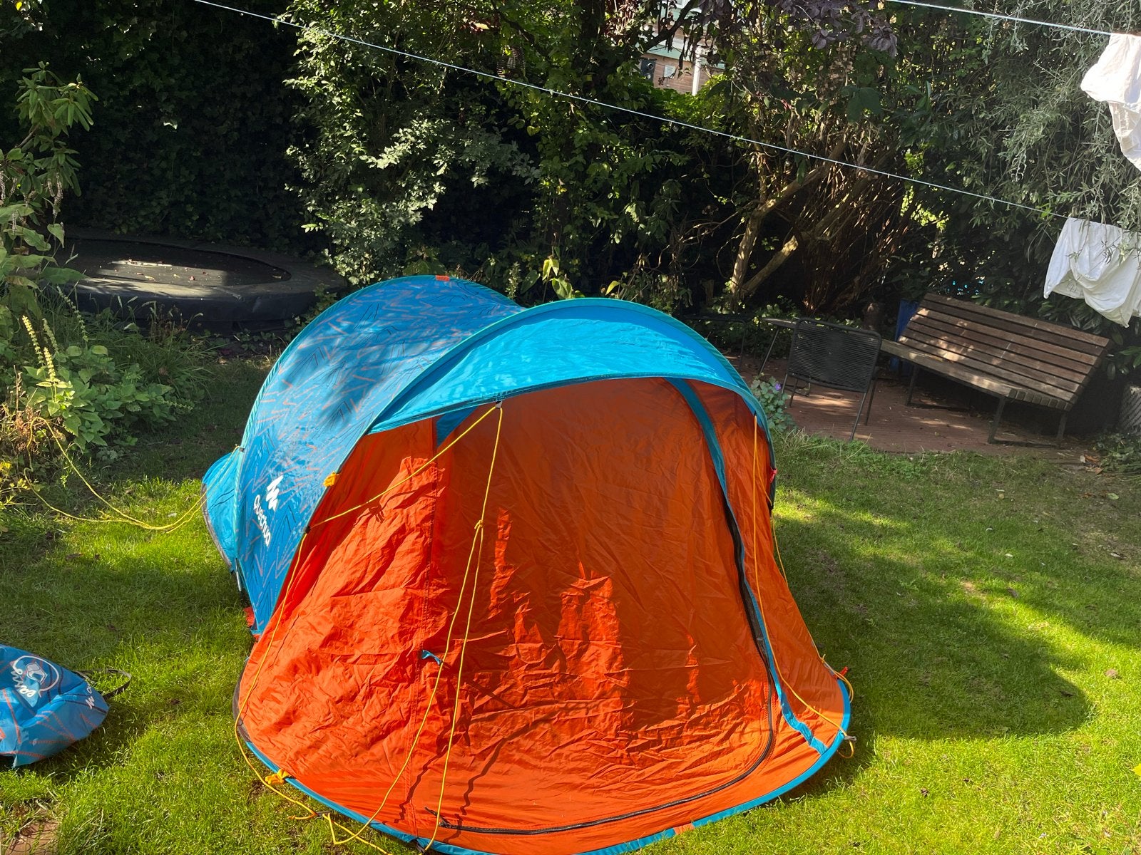 Quechua 2 Seconds 2-persoons pop-up tent, Ophalen, Zo goed als nieuw, Tot en met 2