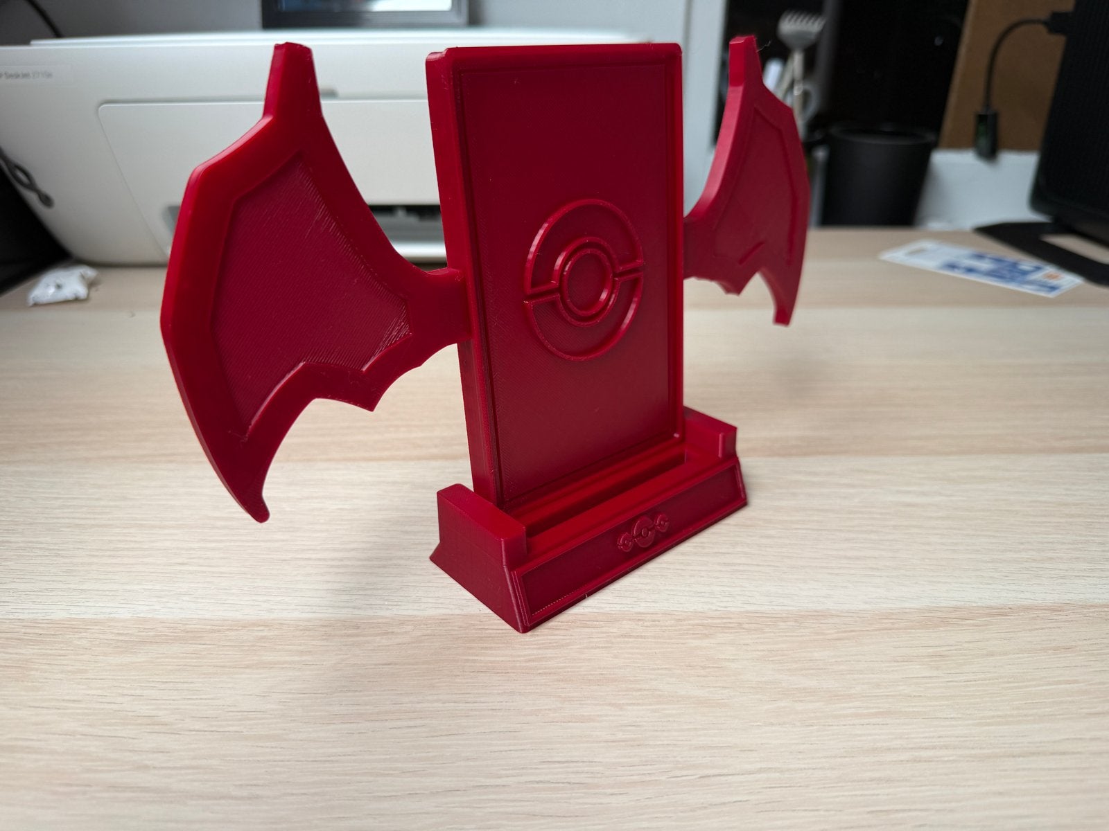 Pokémon Slab houder / Kaart Houder, charizard Rood, Hobby en Vrije tijd, Ophalen of Verzenden, Nieuw