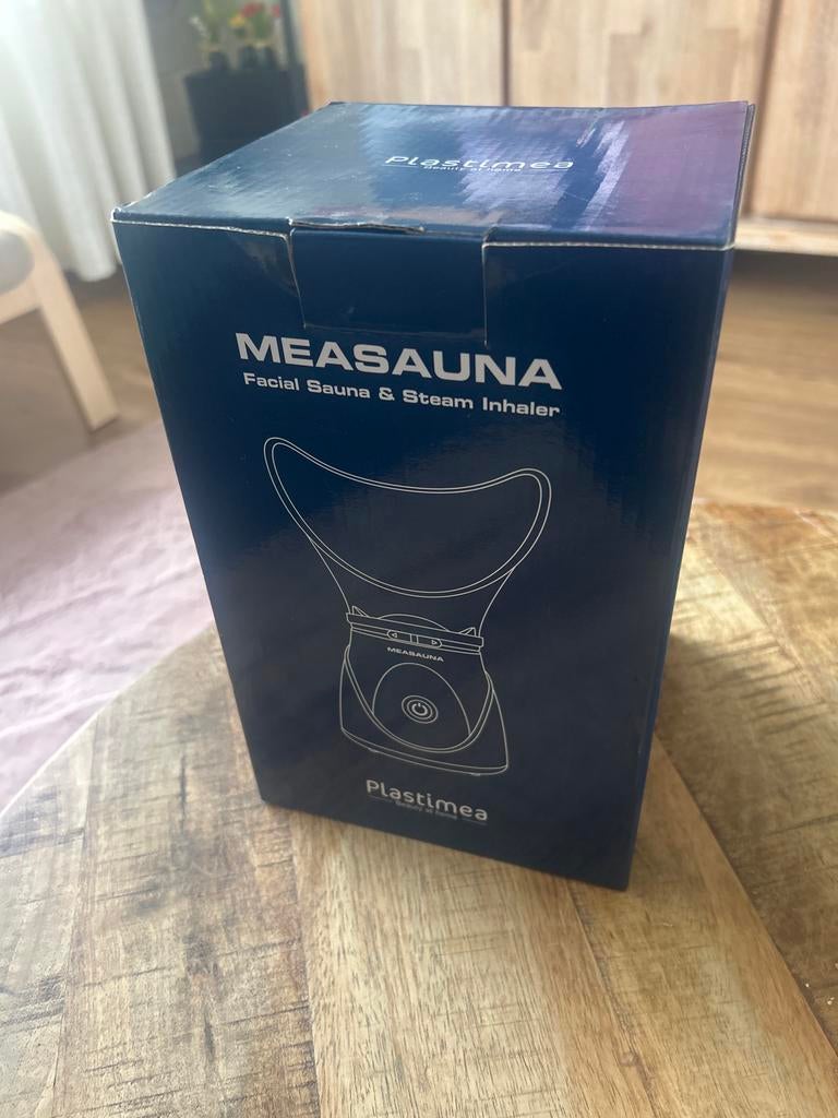 MEASUNA Gezichtssauna & Stoominhalator - Nieuw in doos, Ophalen of Verzenden, Nieuw, Gehele gezicht, Reiniging