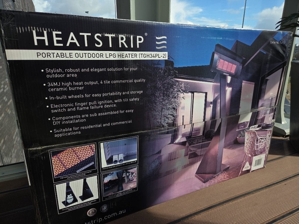 Terrasverwarmer Heatstrip NIEUW!, Tuin en Terras, Ophalen, Zo goed als nieuw, Gas