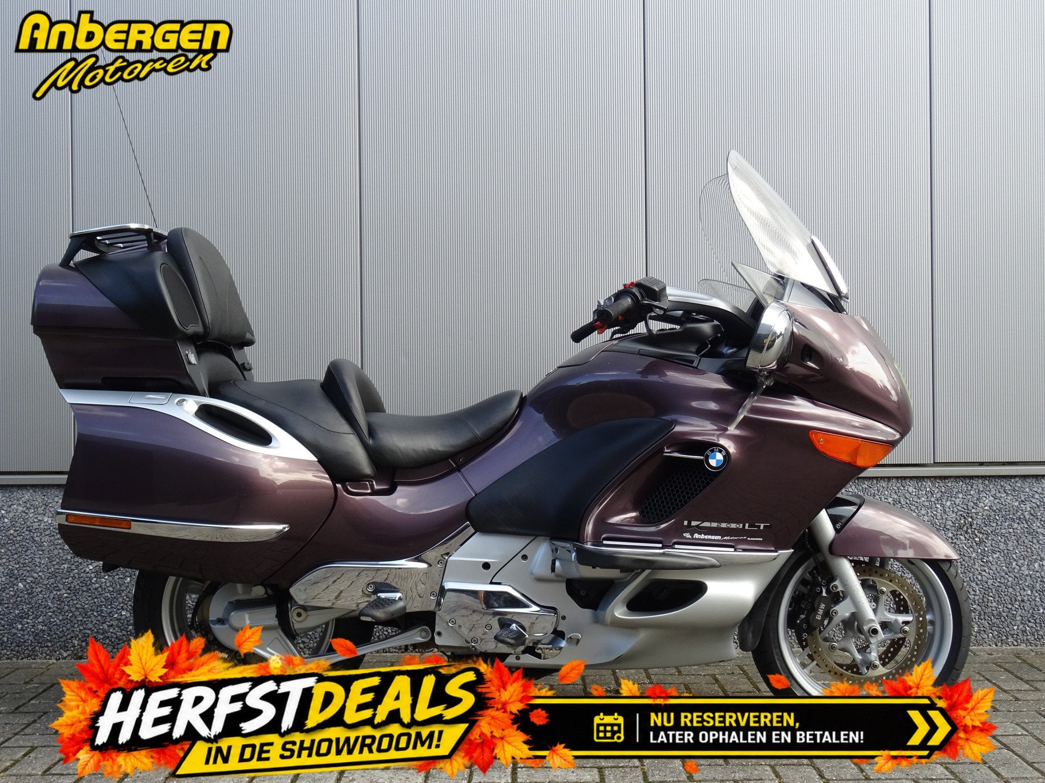 BMW K 1200 LT ABS (bj 2002), Motoren, Toermotor, 1200 cc, Gebruikt, Bedrijf