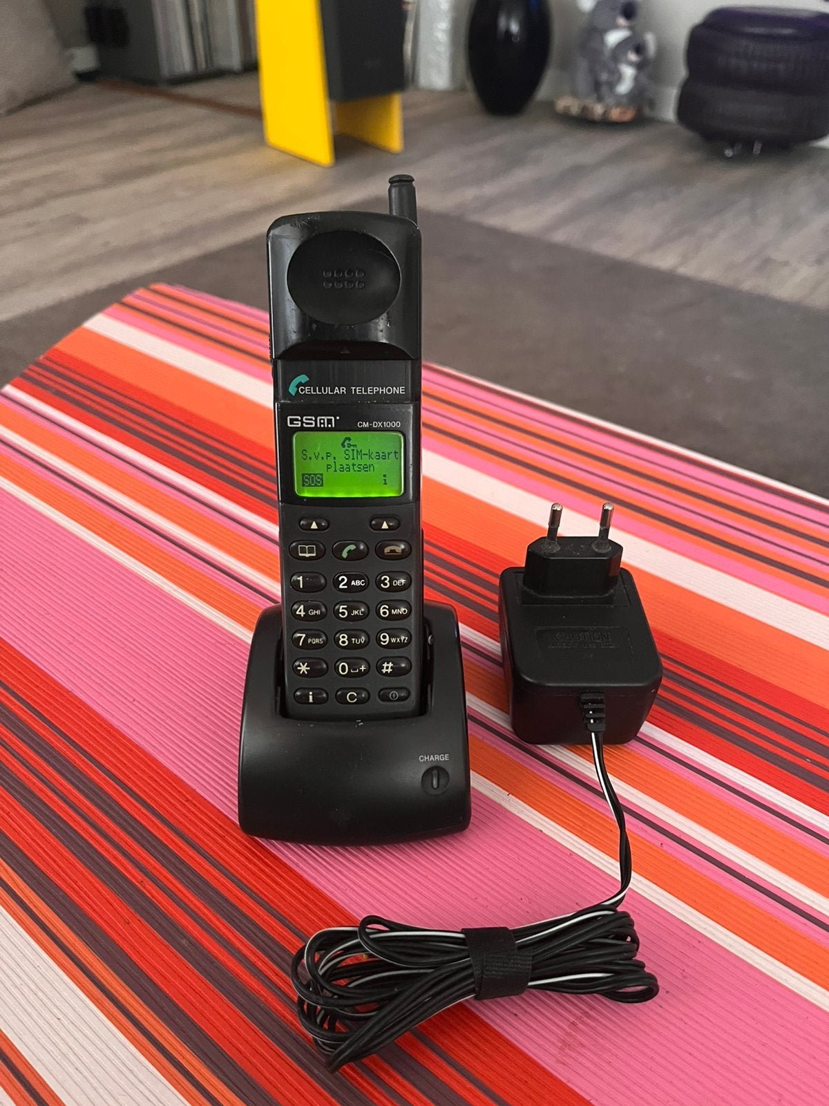 Sony CM-DX1000, leuk verzamelobject, 30 jaar oud, werkt!, Ophalen of Verzenden, Zo goed als nieuw, Zwart, Overige systemen