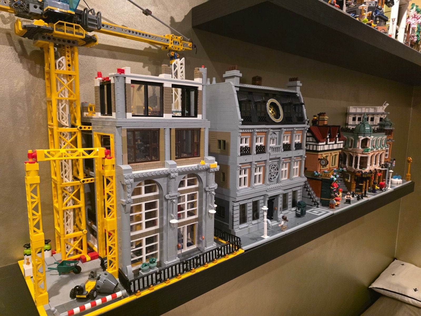 grote set modular huisjes alles in een koop (geen LEGO), Ophalen of Verzenden, Zo goed als nieuw