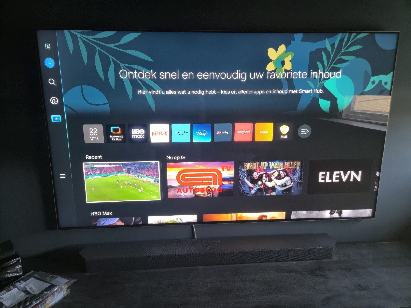 Samsung 65QN800C Neo QLED 8K 65" - Krasvrij, weinig gebruikt, Audio, Tv en Foto, Televisies, Ophalen, 120 Hz, Zo goed als nieuw