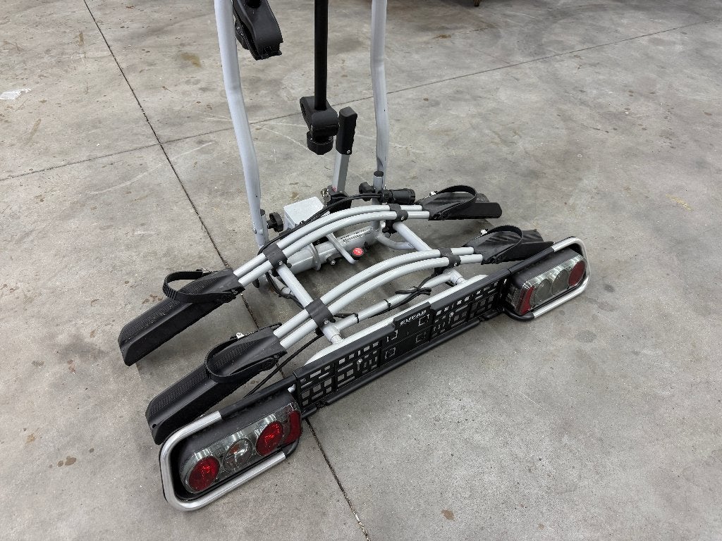 EUFAB JAKE fietsendrager voor 2 fietsen, Ophalen of Verzenden, 2 fietsen, Zo goed als nieuw, Trekhaakdrager