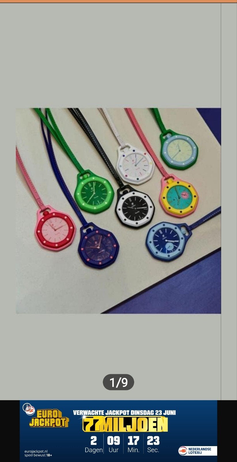 Ap Quartz watch pop. Laatste 6 stuks, Ophalen of Verzenden, Nieuw, Overige merken, Met strass