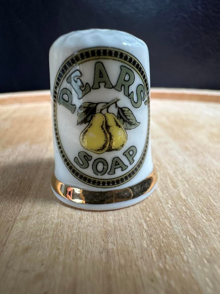 Vingerhoedje Pears Soap, Verzamelen, Ophalen of Verzenden, Zo goed als nieuw