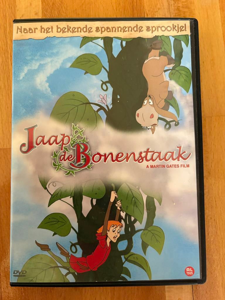Jaap de Bonenstaak DVD - Klassiek Sprookje Film, Avontuur, Gebruikt, Alle leeftijden, Ophalen of Verzenden