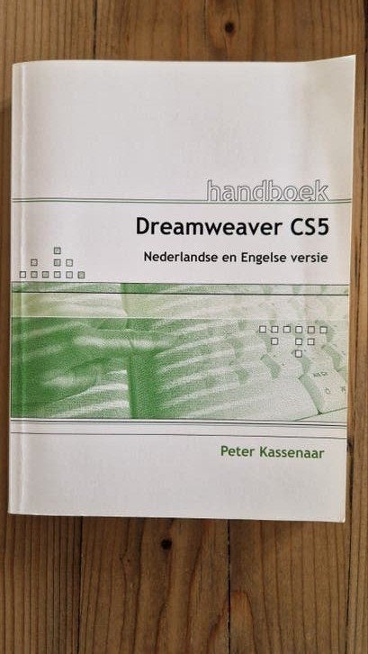 Dreamweaver CS5 Handboek - grafisch opleiding, Ophalen of Verzenden, Zo goed als nieuw, Internet of Webdesign, Peter Kassenaar