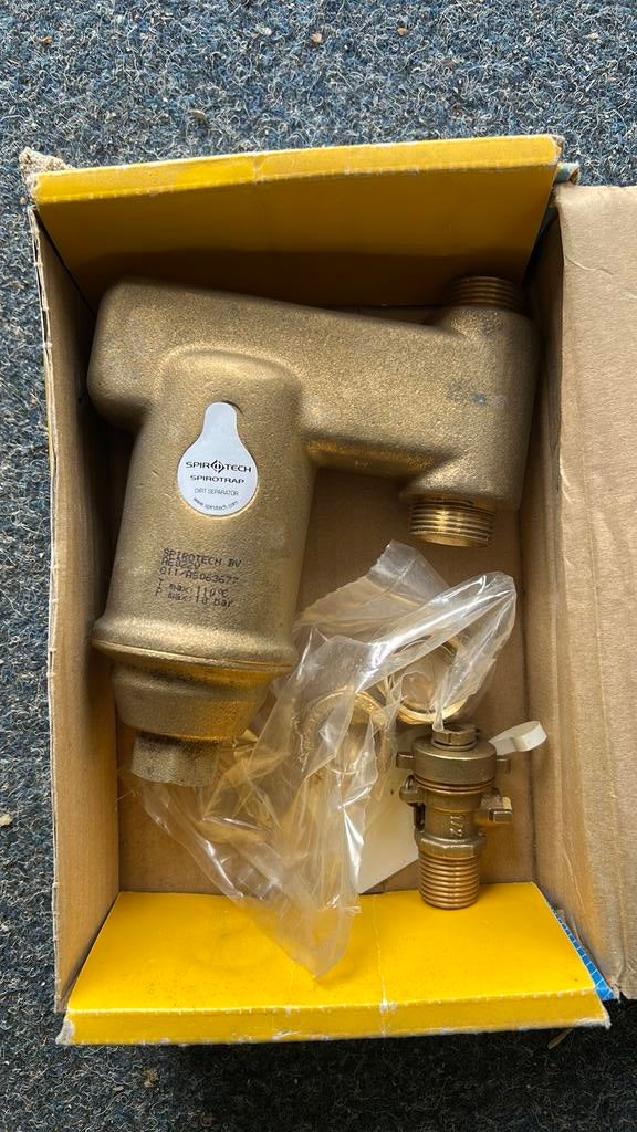 Spirotrap AE022V, Minder dan 30 cm, Cv-ketel of Combi-ketel, Minder dan 60 cm, Ophalen of Verzenden