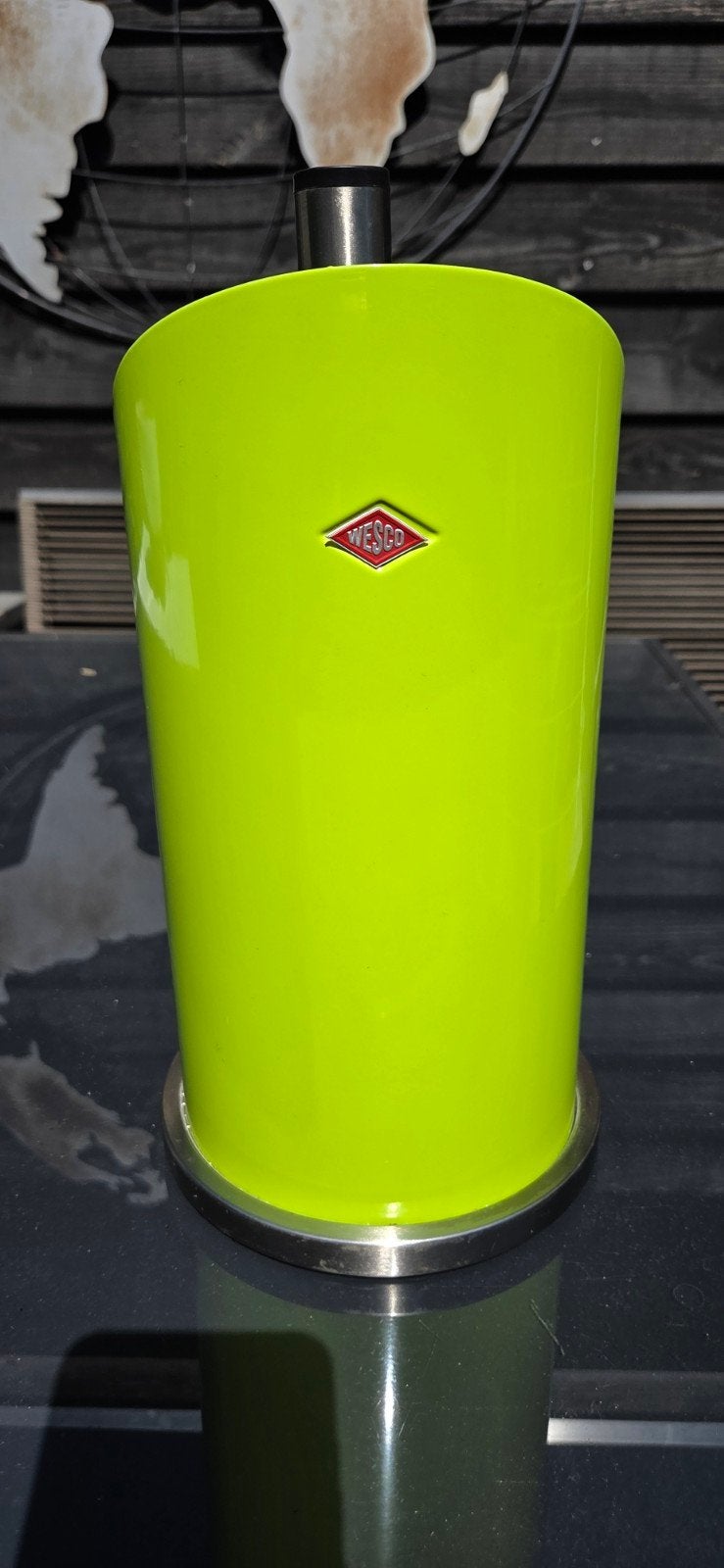 Wesco Keukenrolhouder - Limegroen, Ophalen of Verzenden, Metaal, Overige merken, Groen