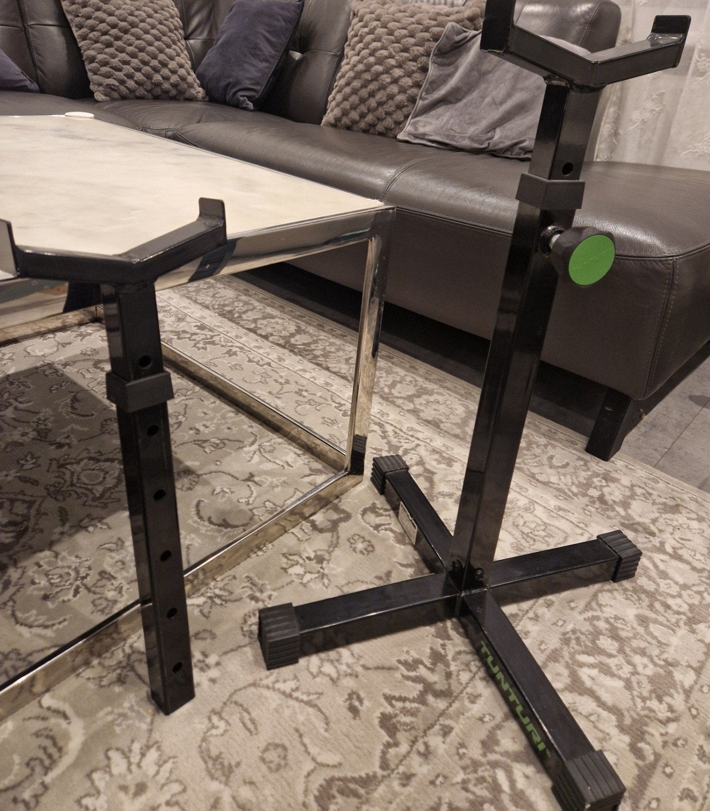 Incomplete tunturi bench standaard, Ophalen, Fitnessbank