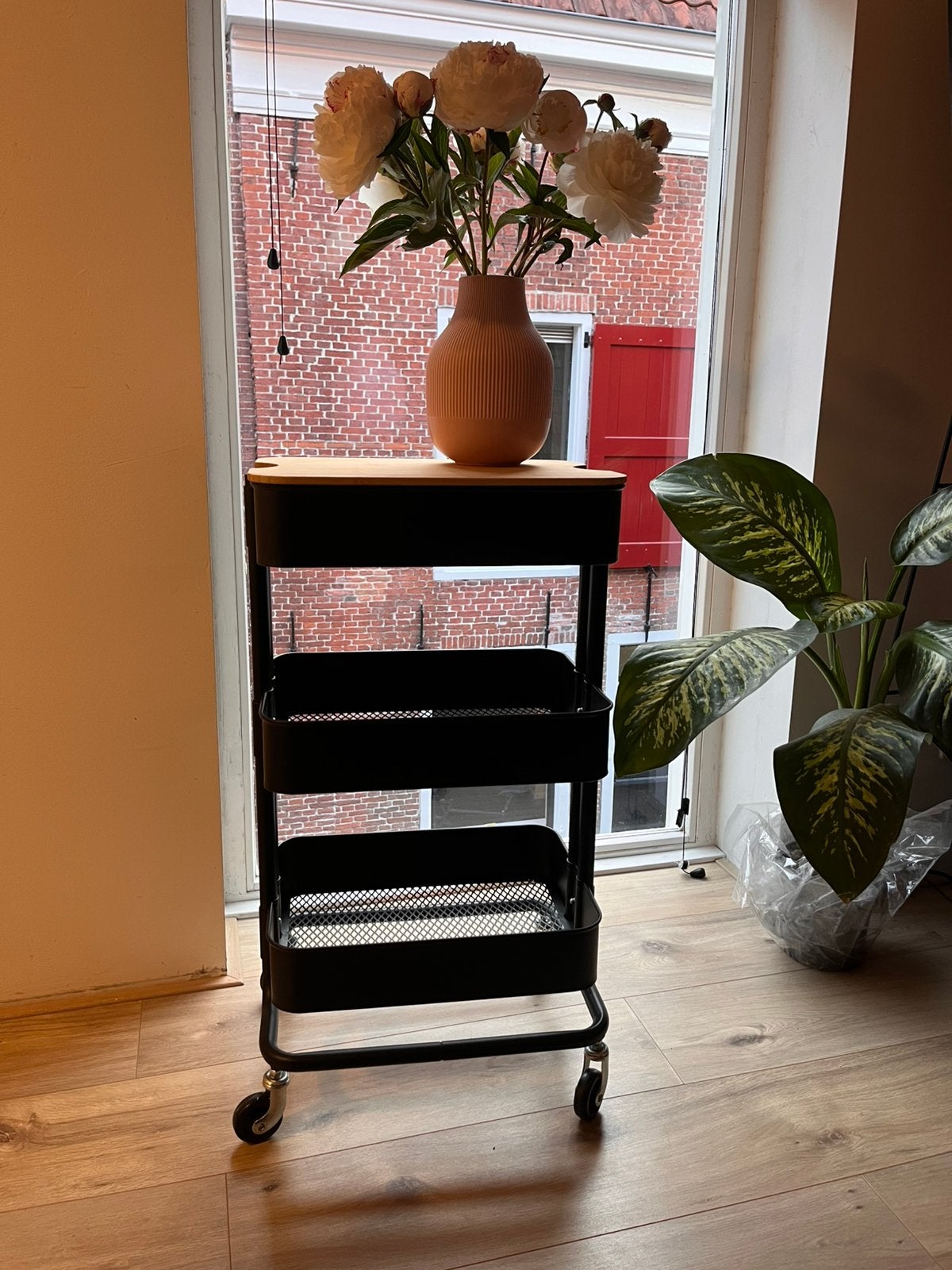 Ikea Barcart - rolkast, Ophalen, Zo goed als nieuw