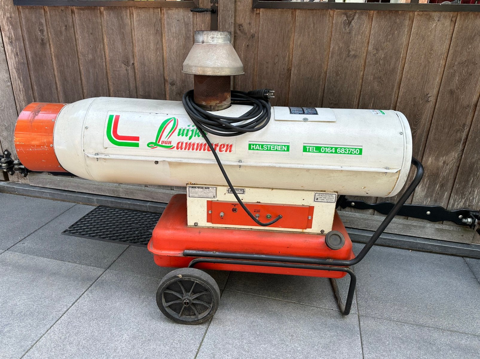Heater / heteluchtkanon, Ophalen, 30 tot 80 cm, Kachel, Minder dan 60 cm
