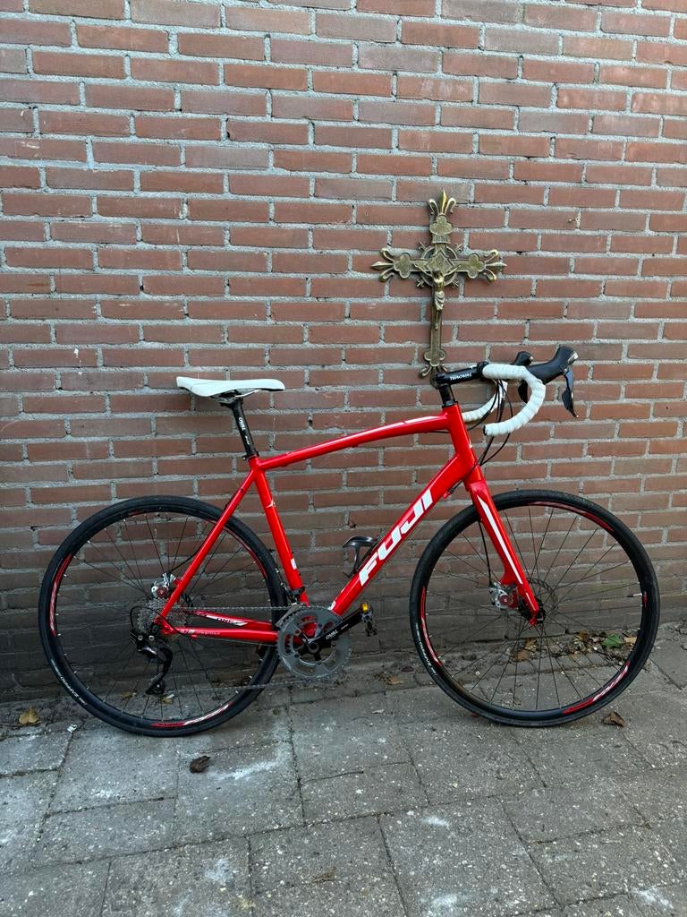 Fuji Sportif 1.1 one disc brakes schijfremmen racefiets 58, Ophalen, Zo goed als nieuw