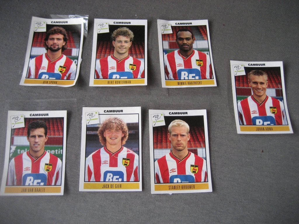 cambuur voetbalplaatjes, Verzamelen, Ophalen of Verzenden, Gebruikt, Overige binnenlandse clubs, Poster, Plaatje of Sticker