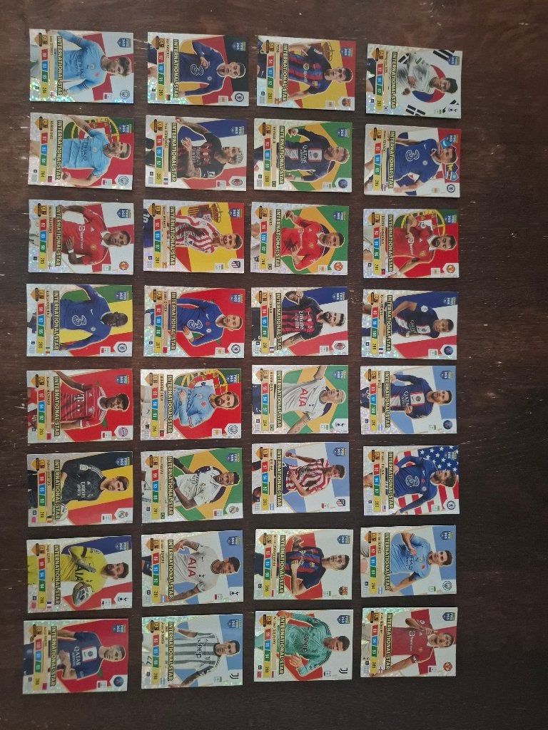 Panini fifa 365 kaarten, Ophalen of Verzenden, Zo goed als nieuw, Meerdere kaarten