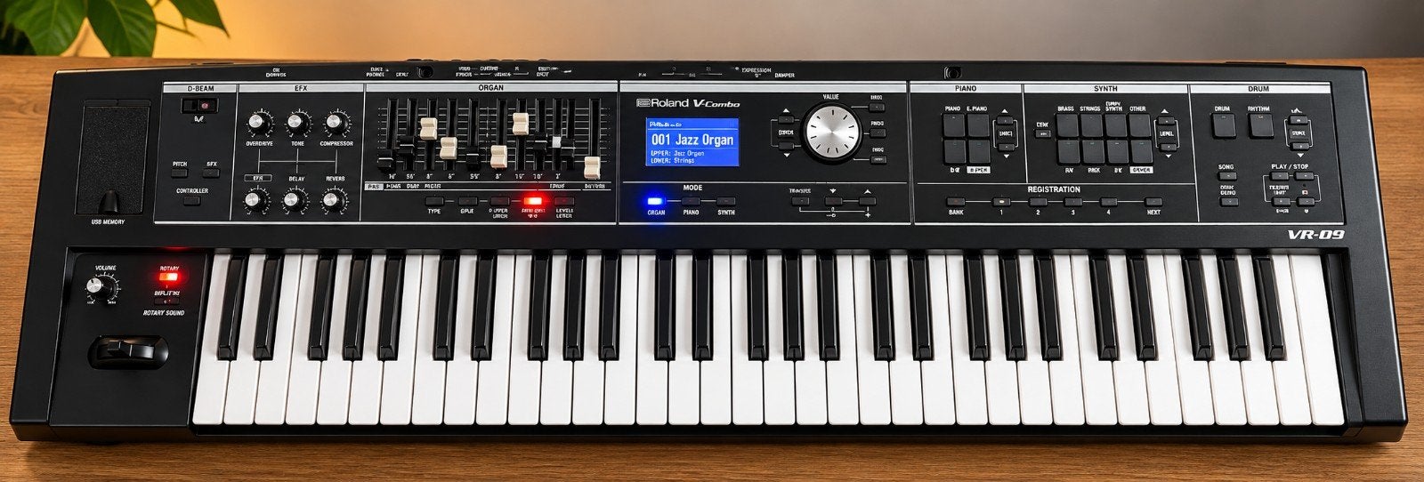 Roland VR-09 in TOPstaat!, Ophalen of Verzenden, Gebruikt