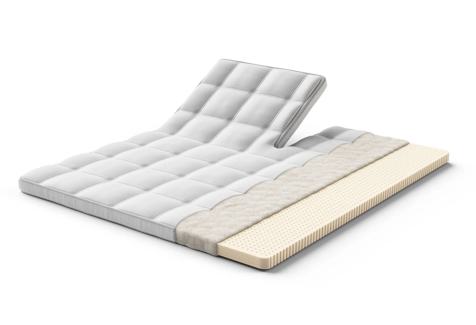 Topmodel split-topper SwissSense Royal Class Talalay 180x200, Gebruikt, Tweepersoons, Ophalen of Verzenden, Matras
