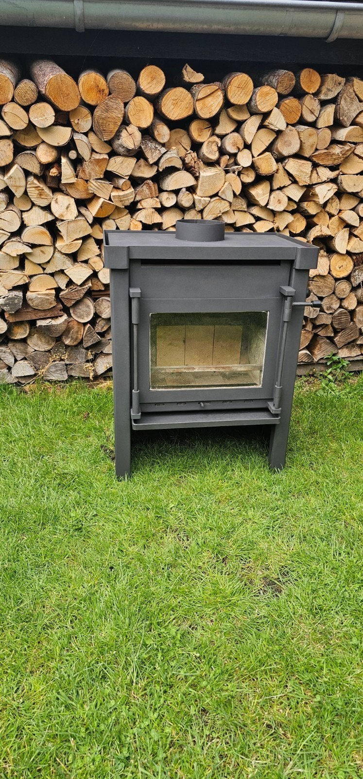 Janus 9 houtkachel, Ophalen, Zo goed als nieuw, Hout, Houtkachel