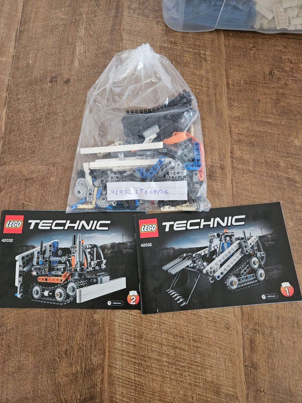 Lego Technic 42032 Compacte Rupslader met instructies, Gebruikt, Lego, Ophalen of Verzenden, Technic