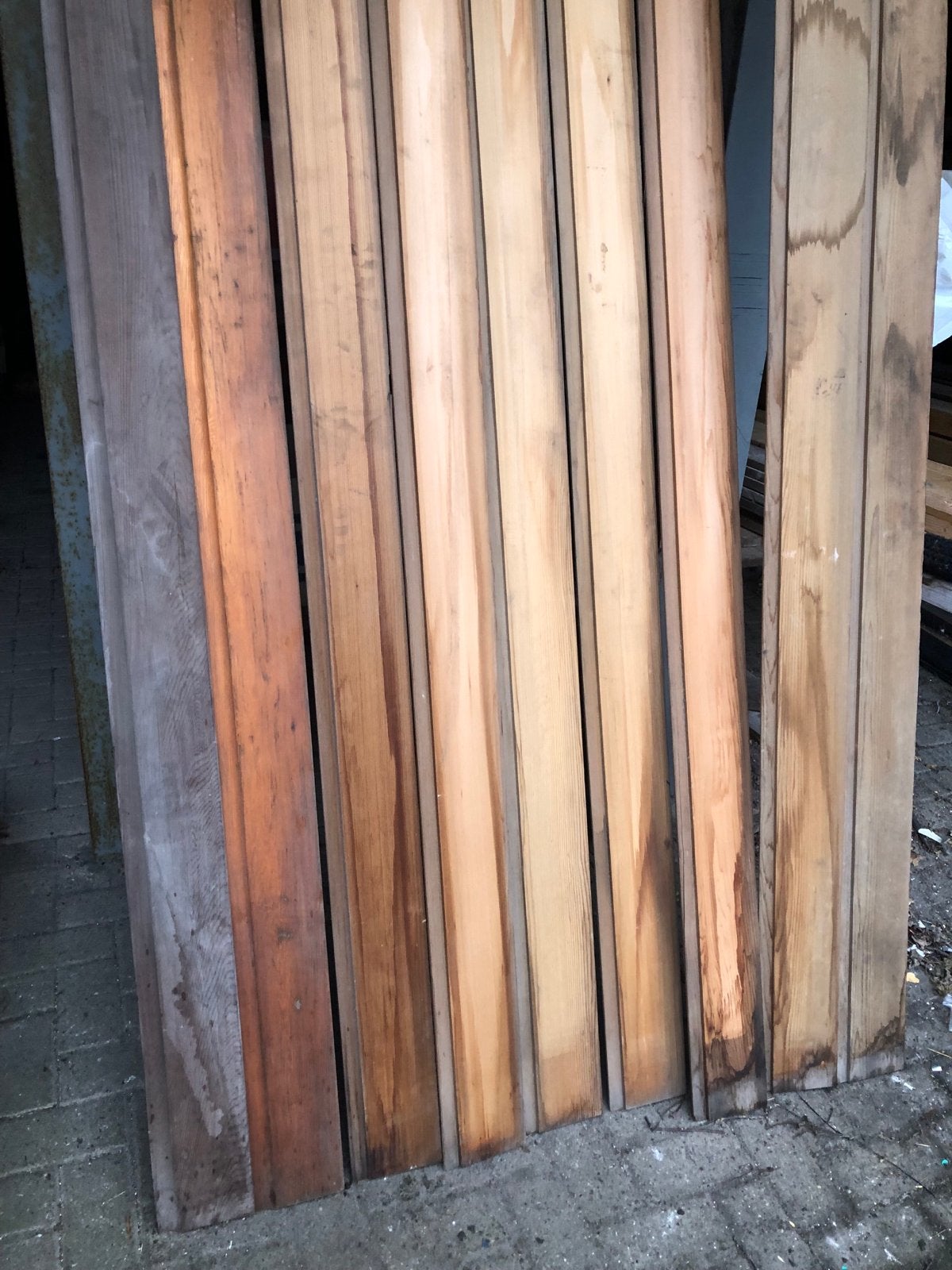 Western Red Cedar planken voor gevel, dakgoot of dakkapel, Ophalen, Gebruikt, Minder dan 25 mm, 250 tot 300 cm