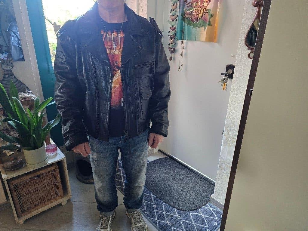 Diesel leren jas xxl, Diesel, Zwart, Maat 56/58 (XL), Ophalen of Verzenden