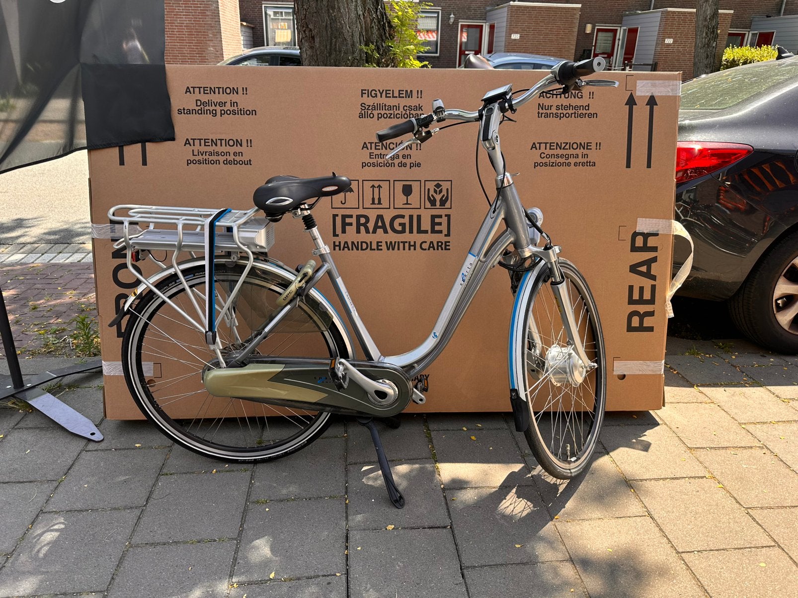 Sparta C3 defecte accu, Ophalen, Minder dan 30 km per accu, Sparta, Gebruikt
