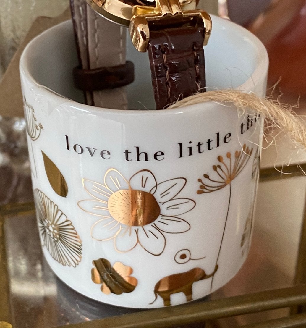 Räder Love the litlle things in life, porselein, Ophalen of Verzenden, Zo goed als nieuw, Wit