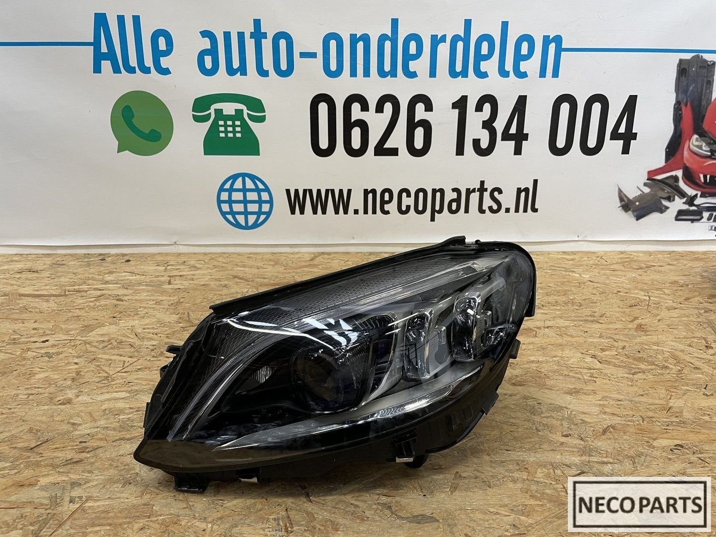 W205 FACELIFT MULTIBEAM LED KOPLAMP LINKS A2059068505, Auto-onderdelen, Verlichting, -, -, -