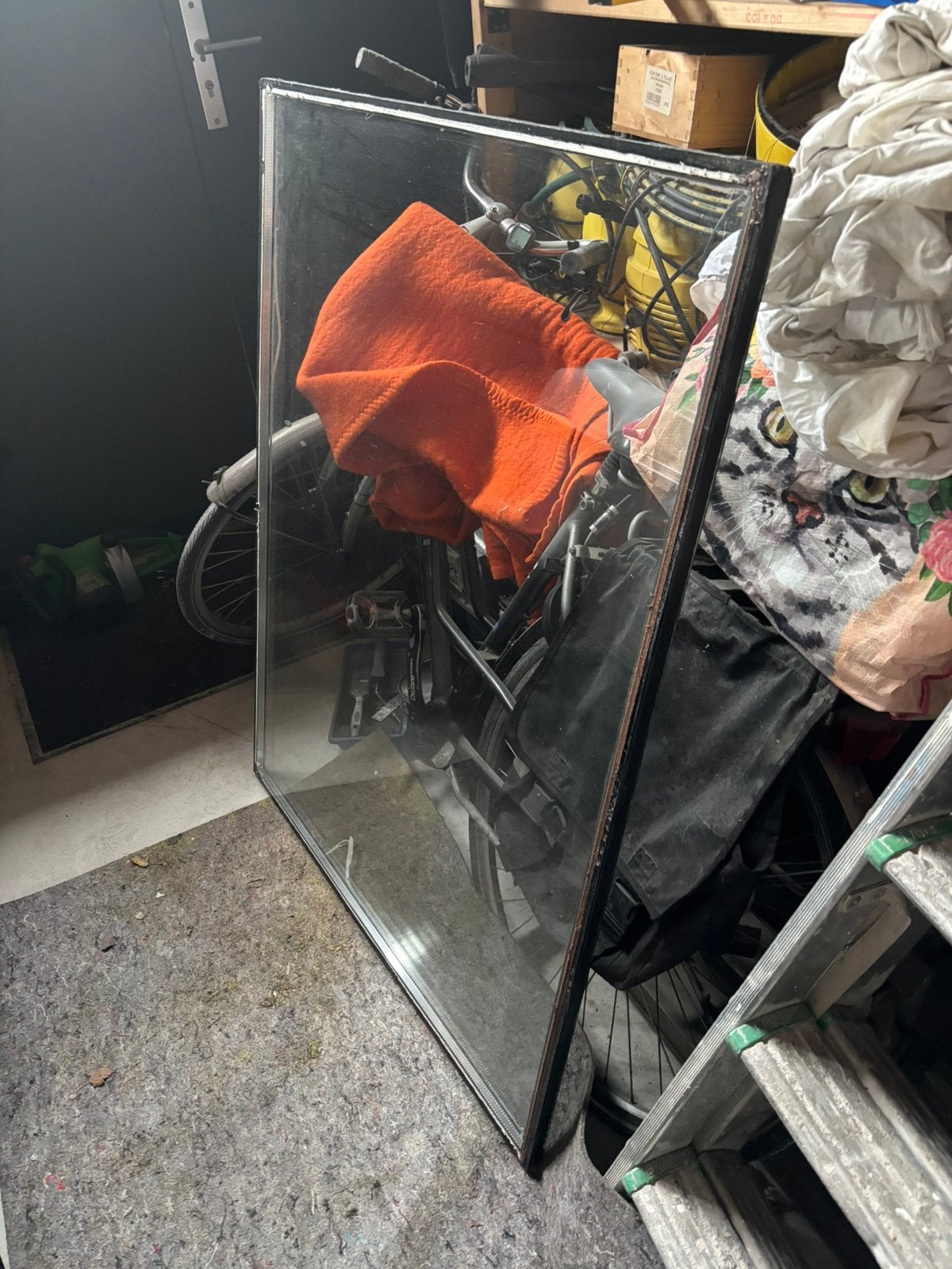 Raam dubbel glas 91,5 x 119 cm (bxh), Ophalen, Gebruikt, Minder dan 80 cm, Gevelraam of Ruit