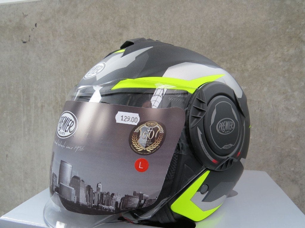 Nieuwe jethelm met zonnevizier maat M van 129 voor 75, Motoren, Dames, Jethelm, Info@splashdesign.com, Splashdesign
