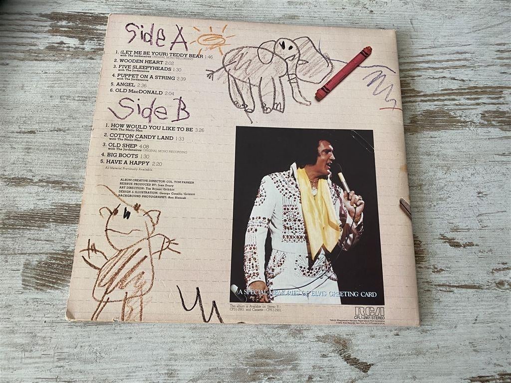 Elvis - Elvis sings for childeren [1389], Verzenden, Zo goed als nieuw, 12 inch, Poprock