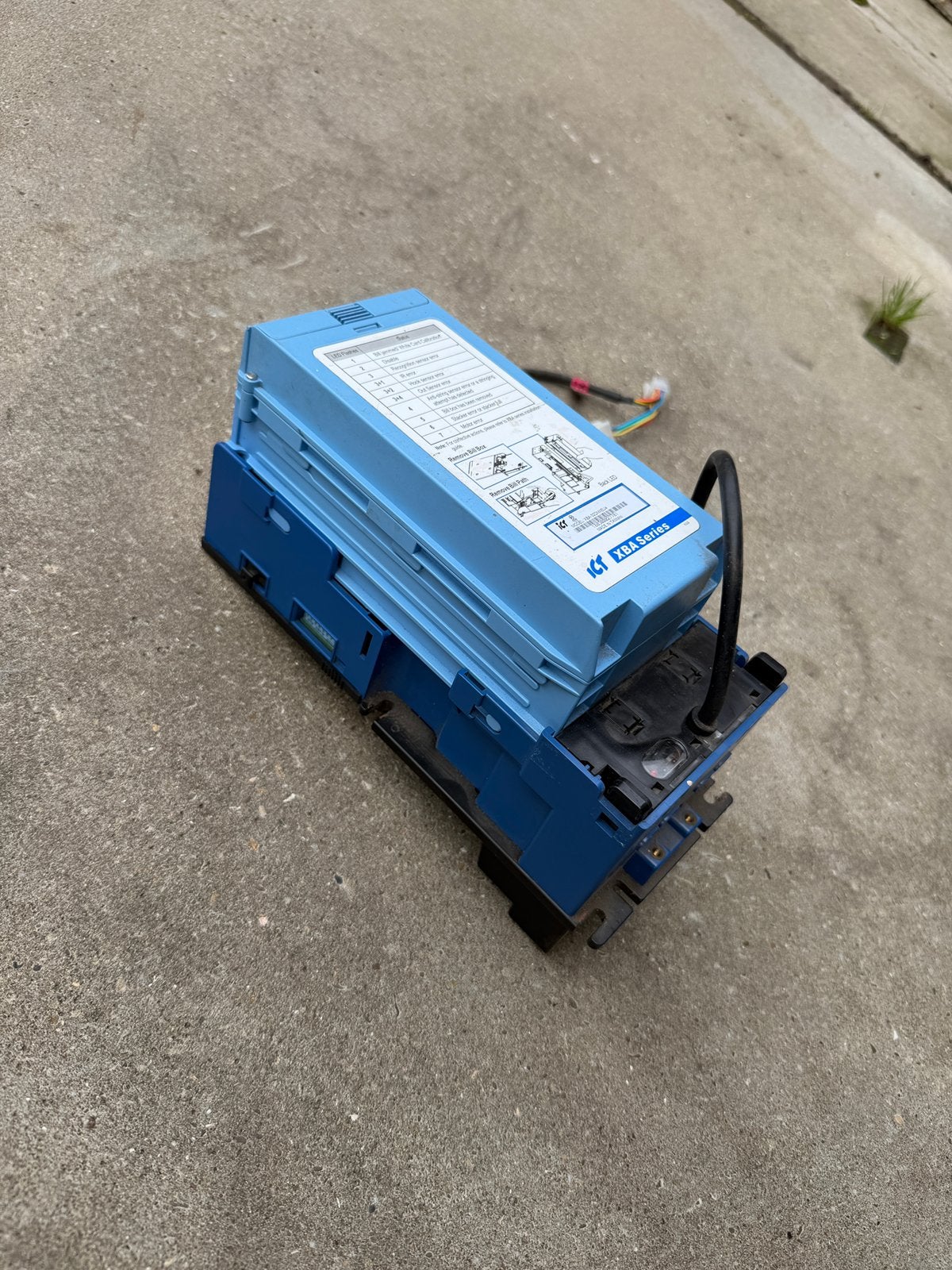 ICT XBA-32DNMEU4 bankbiljetlezer / biljetacceptor – werkend, Gebruikt